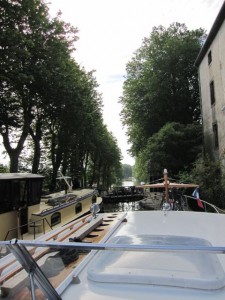 Oval Lock Near Castelnaudary